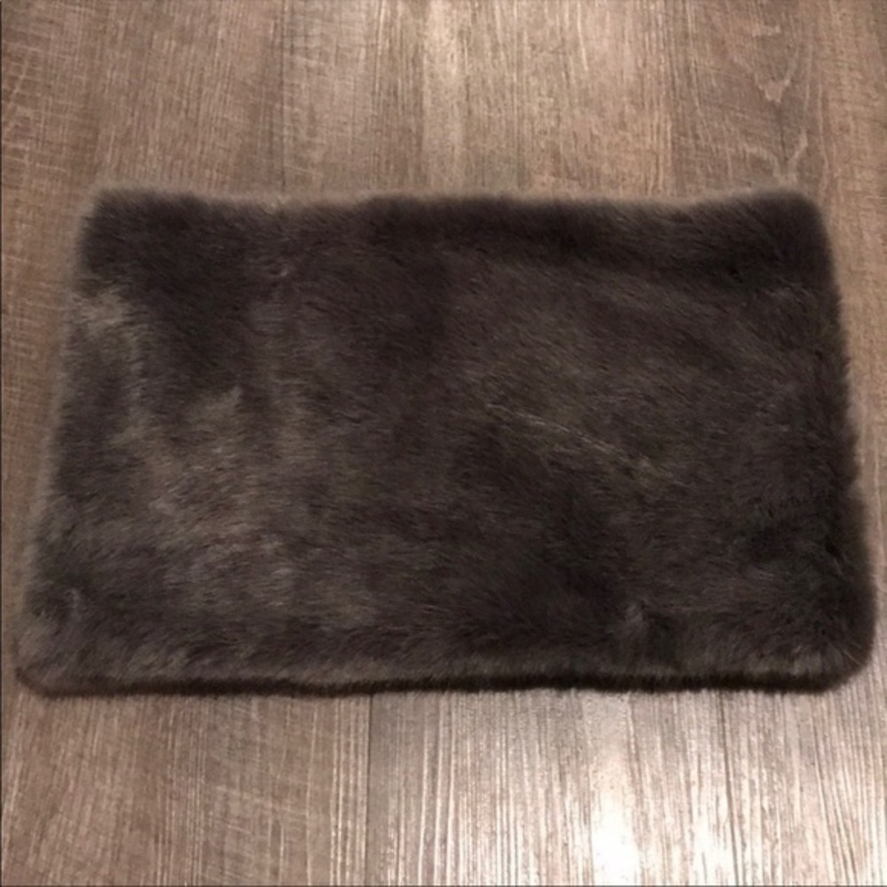 LOFT infinity faux fur scarf